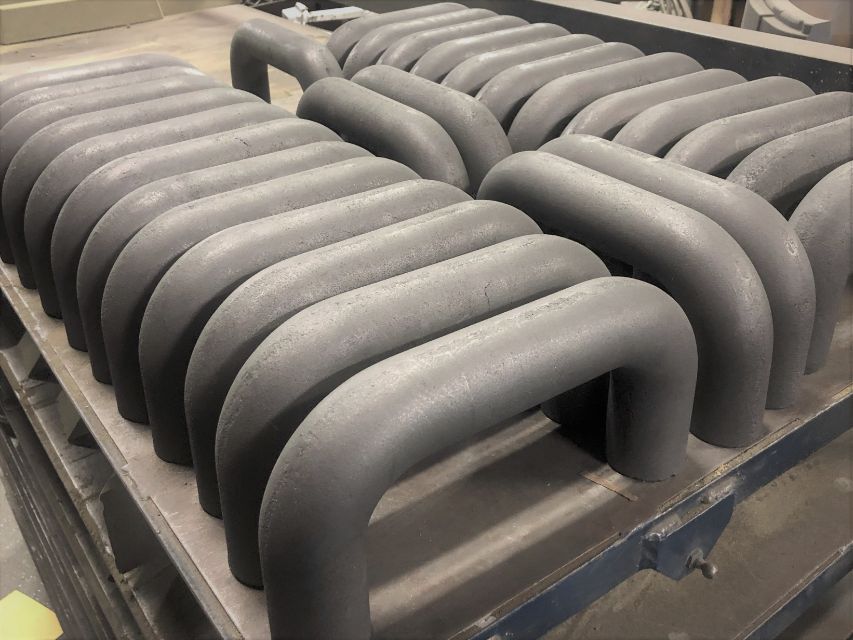 Dry Sand Cores Built with CNC Machined Tooling